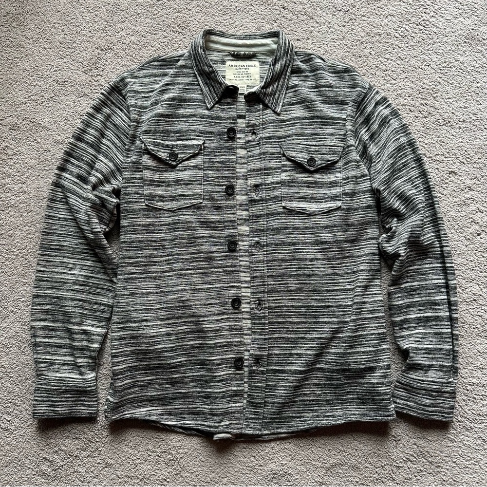 American Eagle Button-Down Overshirt - image 1
